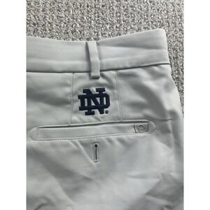 Peter Millar Crown Sport Salem Performance Shorts Golf Notre Dame Irish Men 38